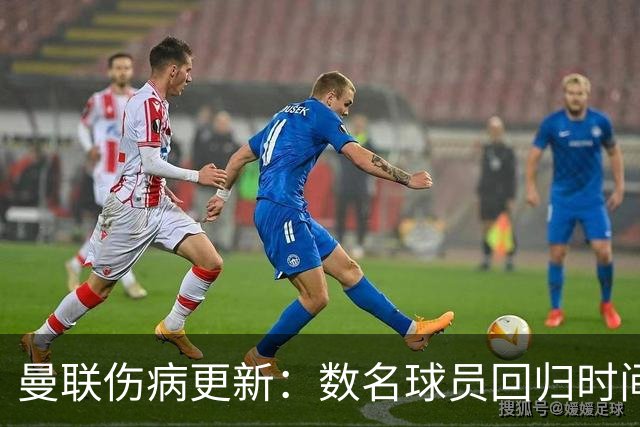曼联伤病更新：数名球员回归时间尚不明确，B费有望对战热刺