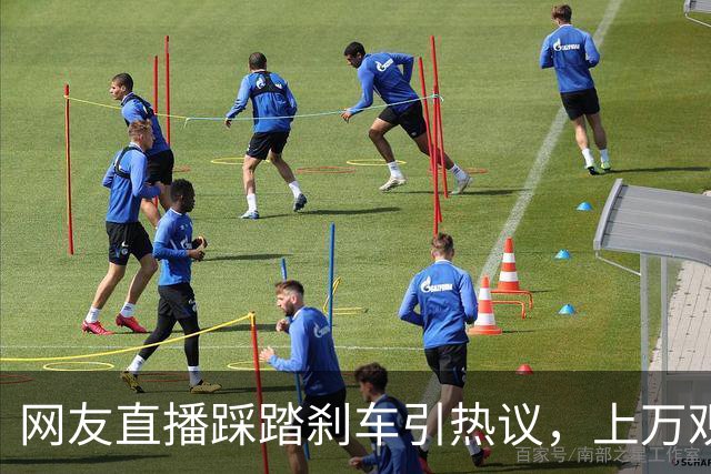网友直播踩踏刹车引热议，上万观众围观收礼物